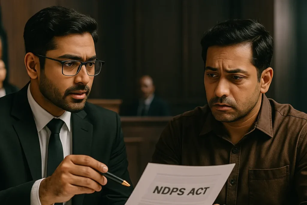 Experienced criminal lawyers in Bangalore defending clients in NDPS Act drug offense cases.